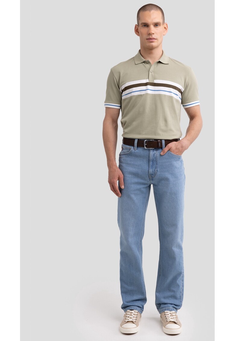 Tricou polo de bumbac Poloer