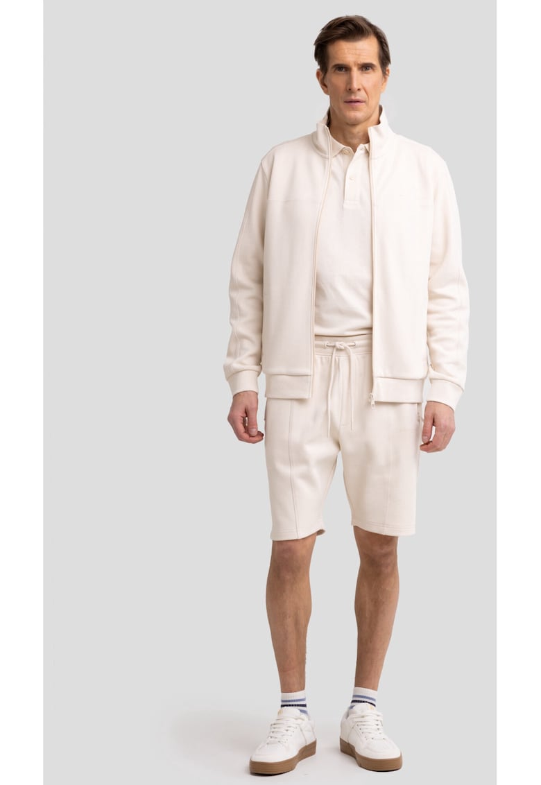 Bluzon cu fermoar din material pique WLADOR 103