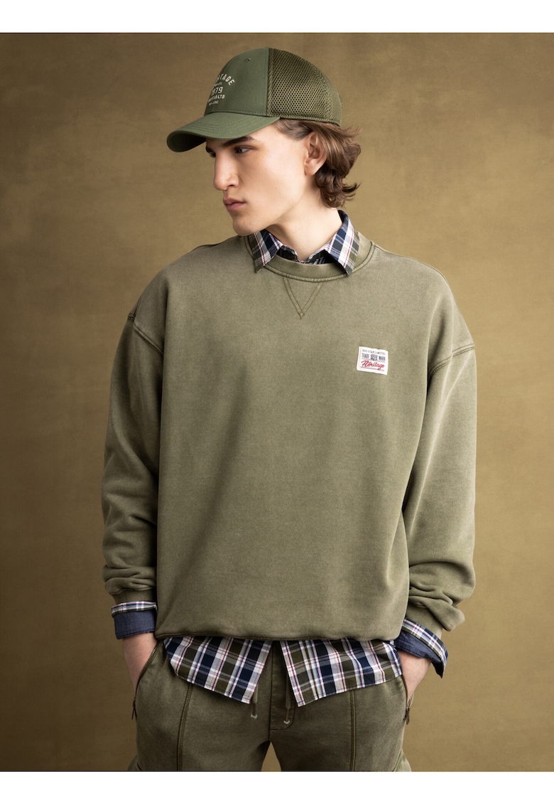 Bluzon din bumbac cu maneci cazute CARON 303