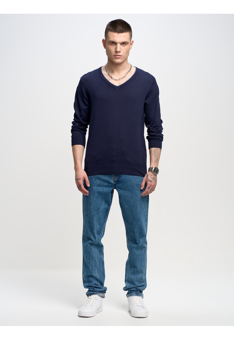 Bluza cu decolteu in V Vason