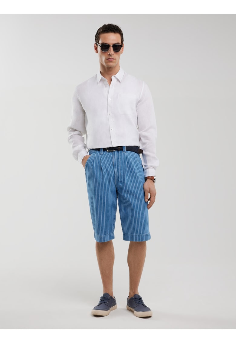 Bermude chino din denim Tem 424