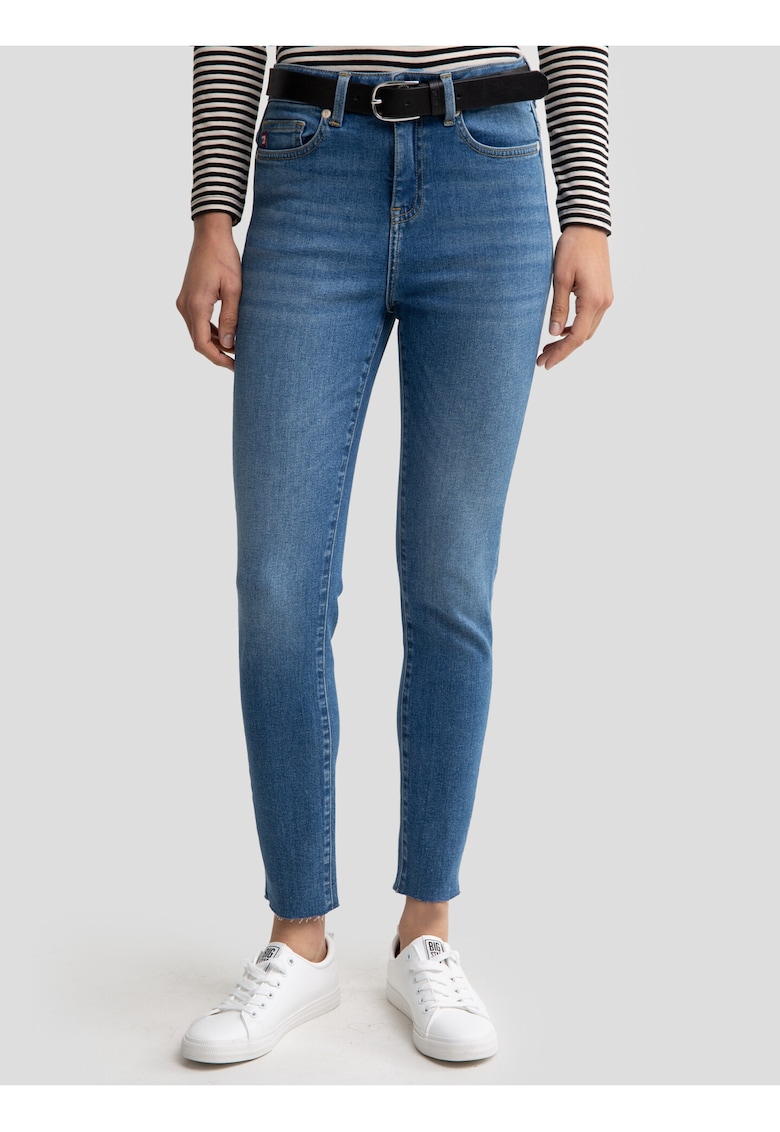 Blugi skinny cu talie inalta Adela