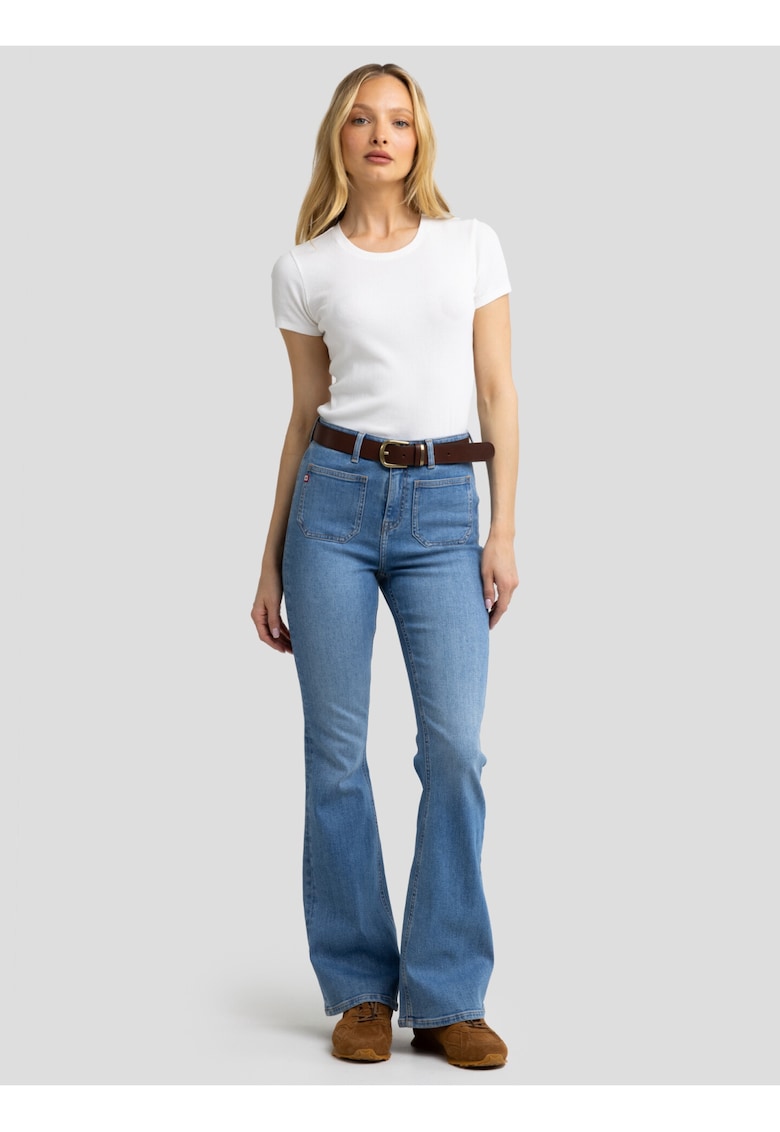 Blugi cu talie inalta Sophie 343