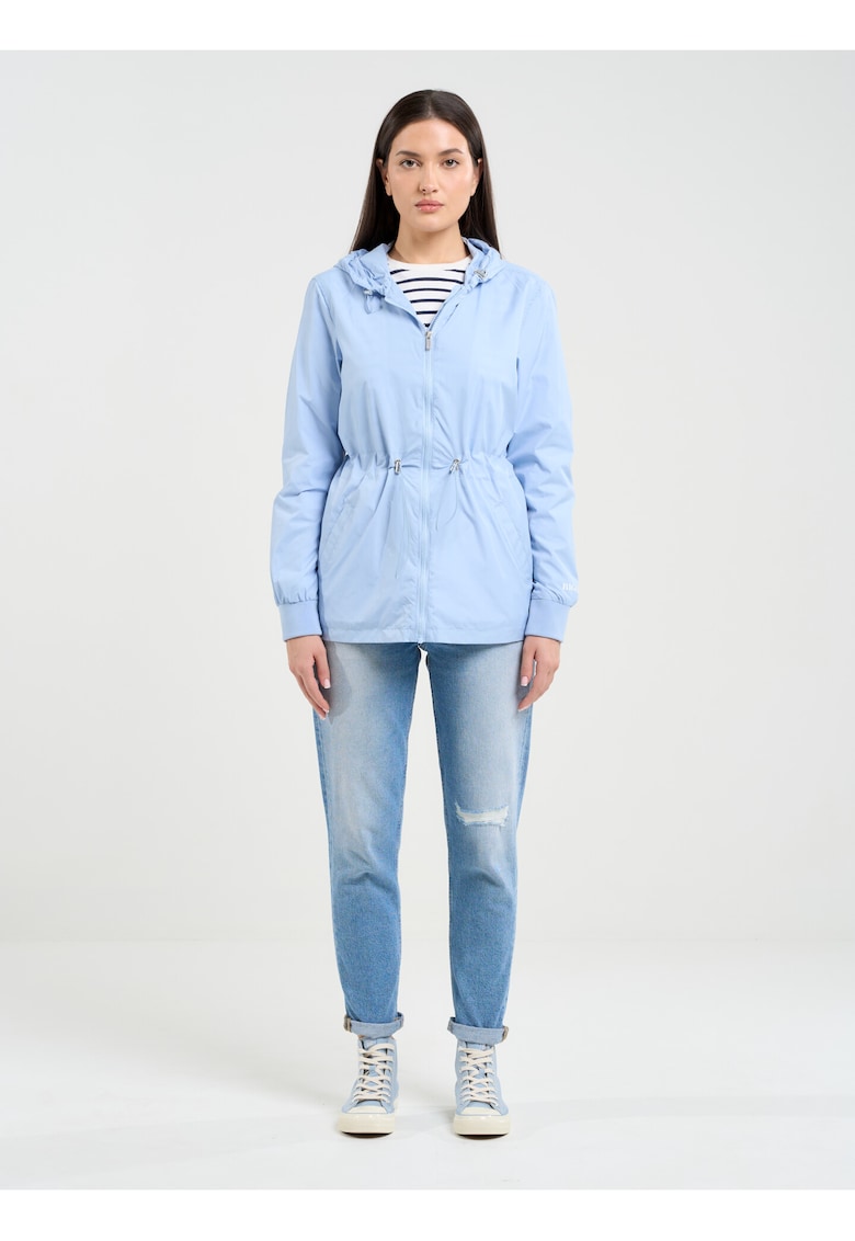 Jacheta din nailon cu talie reglabila Mira 400