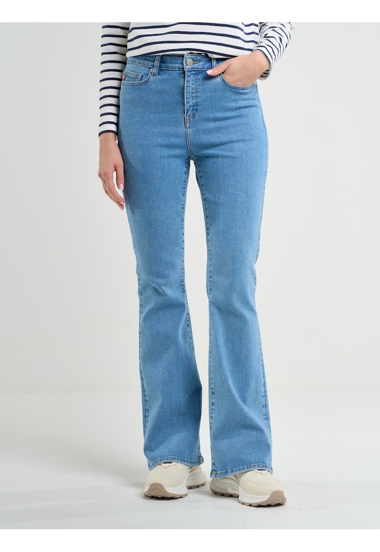 Clara Blugi Evazati Cu Talie Inalta