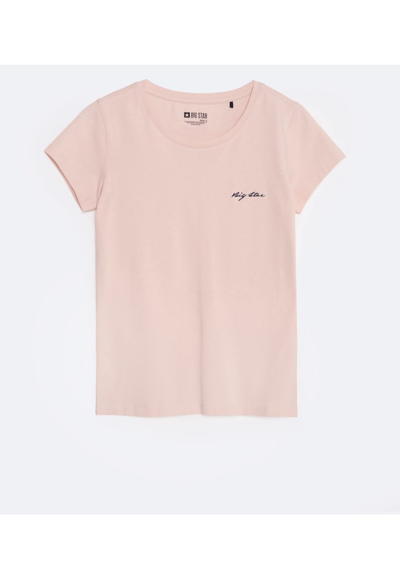 Tricou Slim Fit Cu Mic Logo Brodat