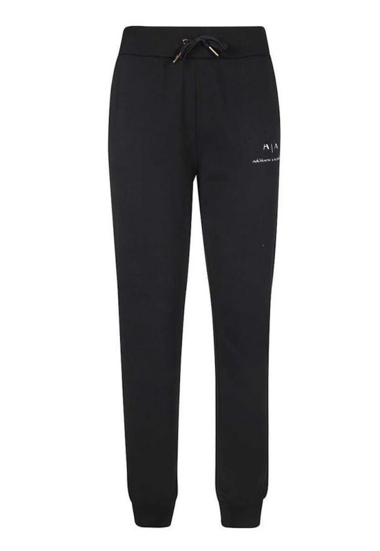 Armani Exchange Pantaloni dama 3LYP94 - Bumbac/Poliester - Negru - Negru