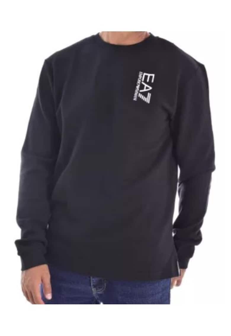 Bluza barbati - Emporio Armani Bumbac - Negru/Alb - Negru