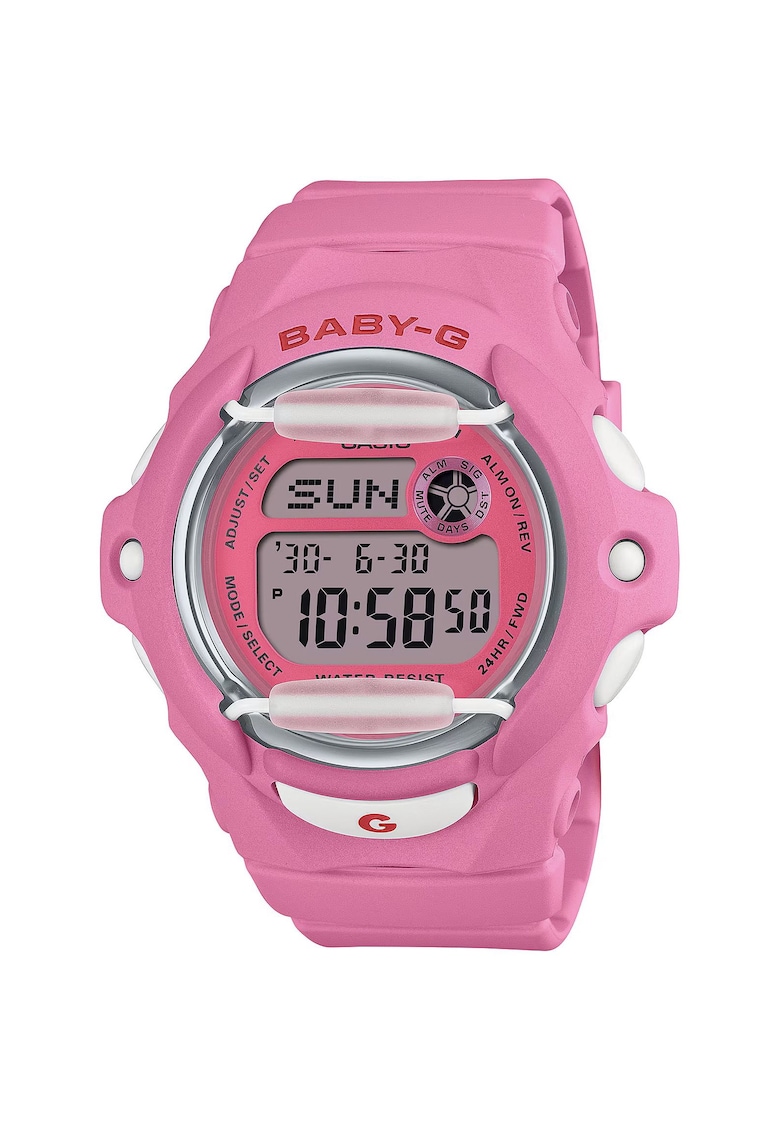 Ceas sportiv BG-169CH-4ER - roz - 43mm - cu curea din plastic - rezistent la apa 200m Ceas sportiv BG-169CH-4ER - roz - 43mm - cu curea din plastic - rezistent la apa 200m