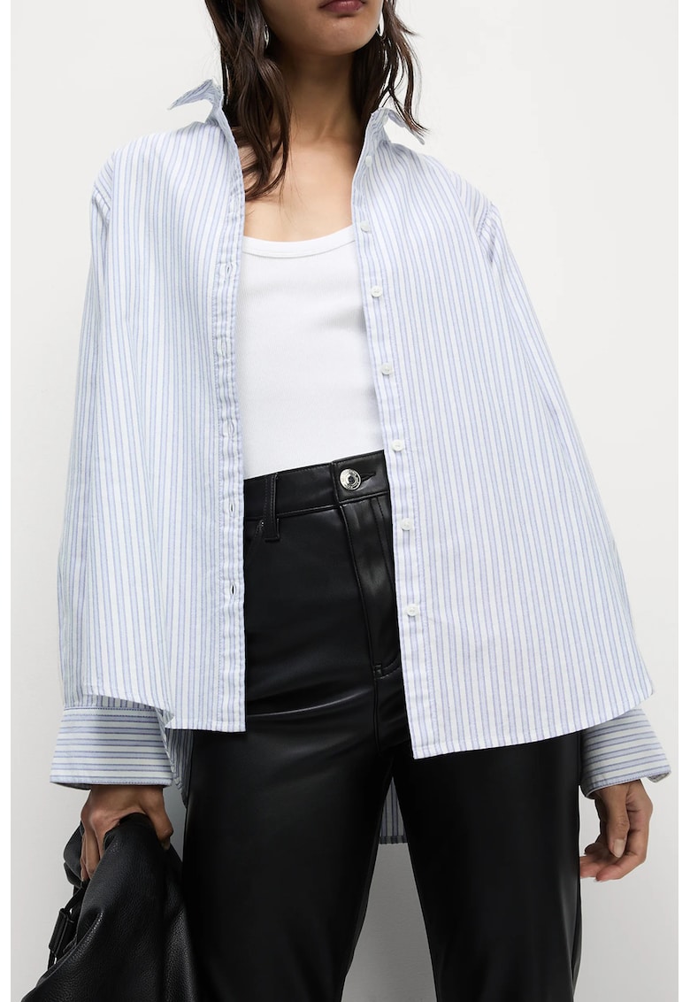 Camasa de bumbac cu dungi