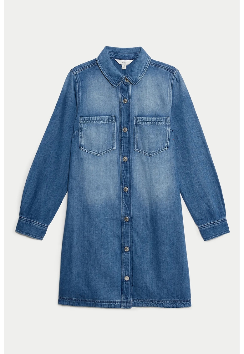 Rochie scurta din denim