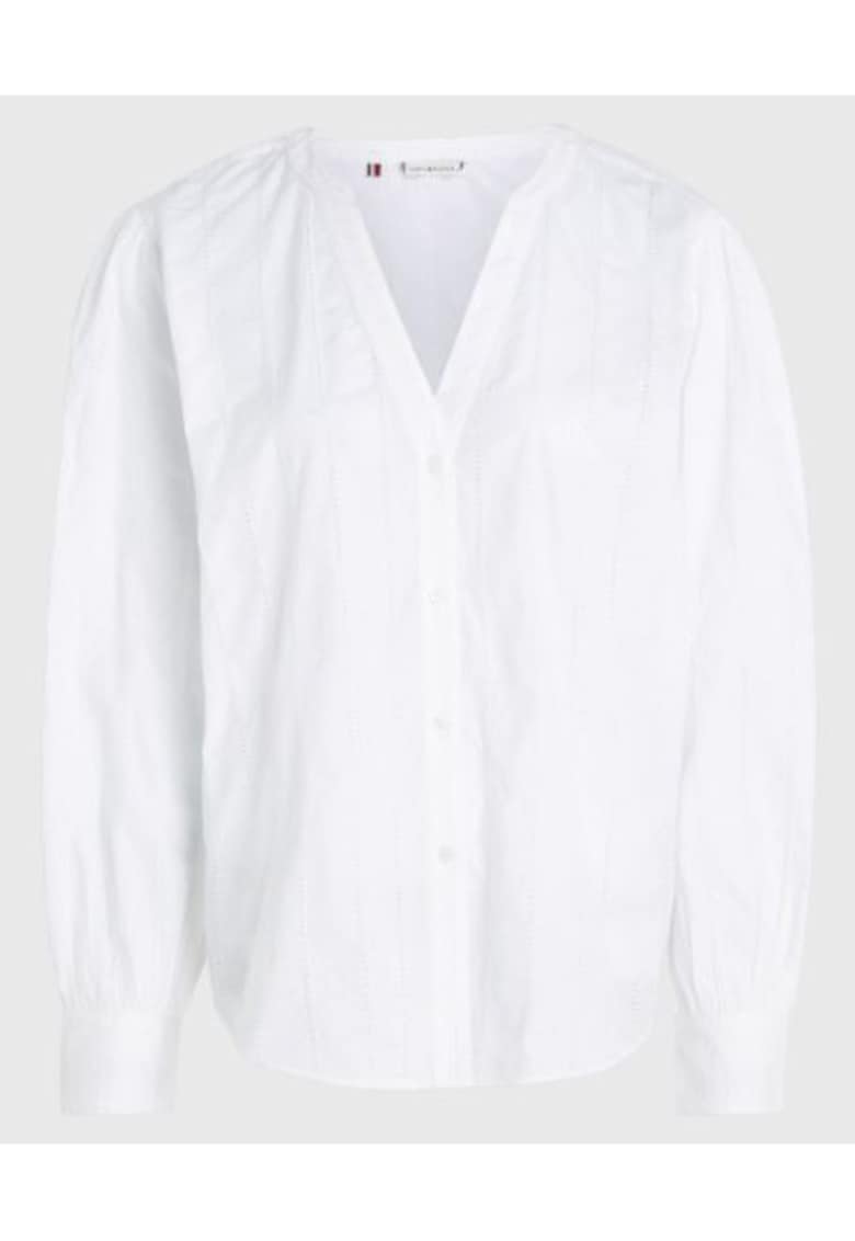 Tommy Hilfiger Camasa in V cu maneca lunga