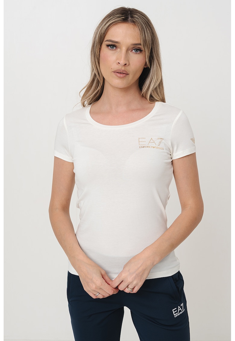 Tricou slim-fit din amestec de modal