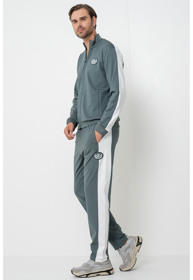 Costum sport cu design colorblock Golf Club