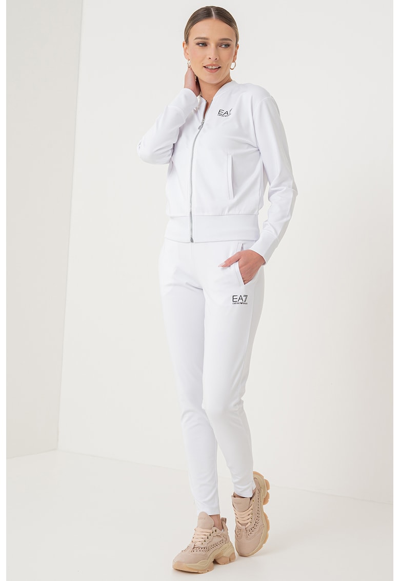 Trening slim-fit cu fermoar