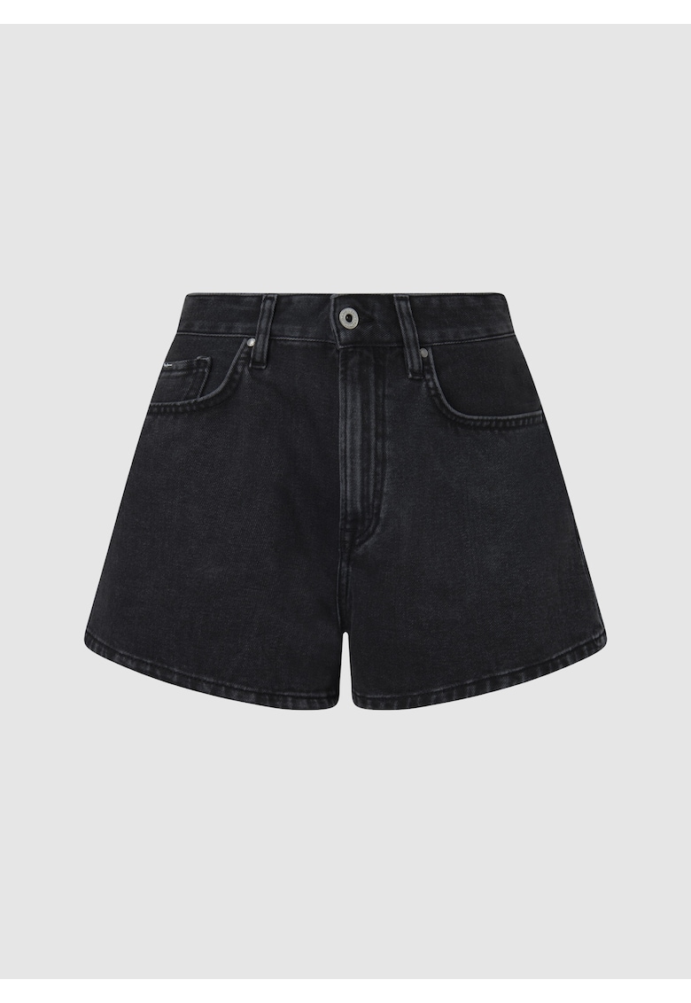 Pepe Jeans Pantaloni scurti dama - Bumbac - Negru - 49898 - Negru
