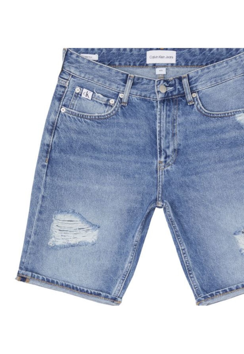 Calvin Klein Jeans Pantaloni Scurti Din Denim Regular Fit -