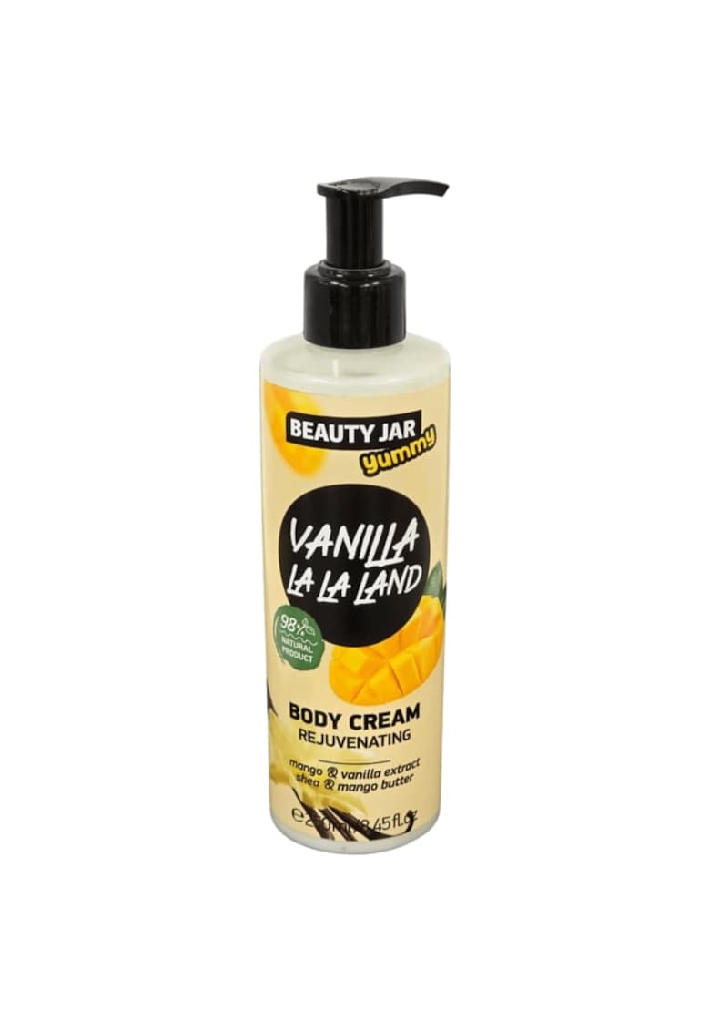 Crema de corp rejuvenanta YUMMY VANILLA LA LA LAND - 250ml - hidratare profunda - aroma dulce de vanilie