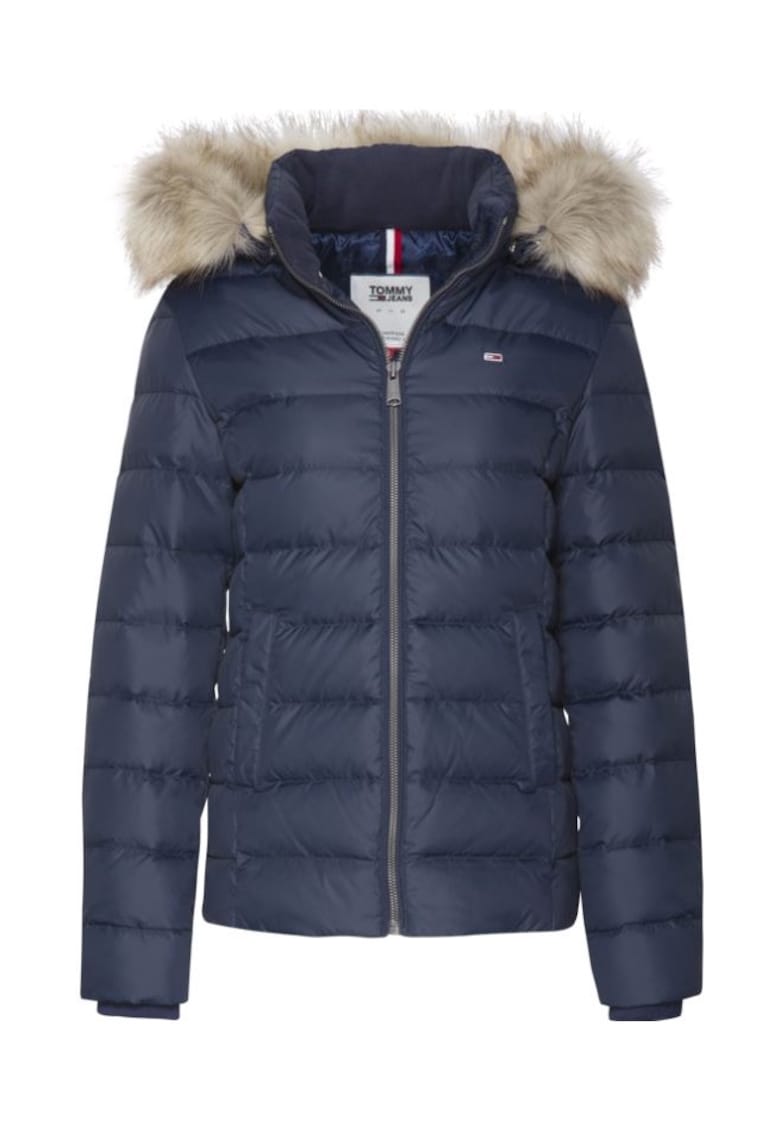 Tommy Jeans Geaca cu gluga si fermoar -