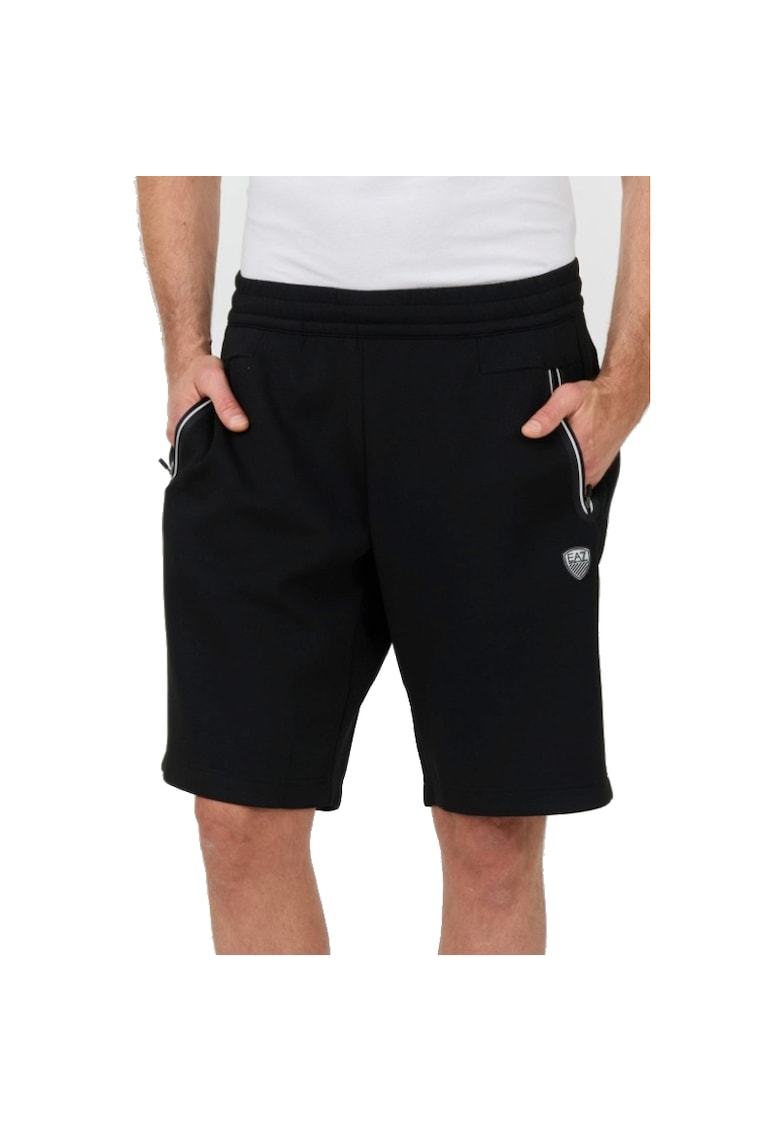 Pantaloni pentru Barbati - m bermuda zip pl vi - 8NPS08-PJ4EZ-1200 - Negru