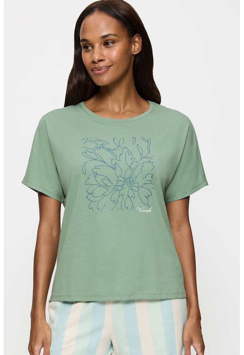 Tricou de pijama din bumbac