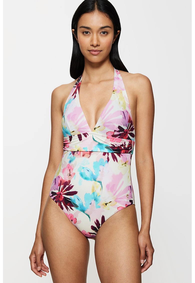 Costum de baie intreg cu imprimeu