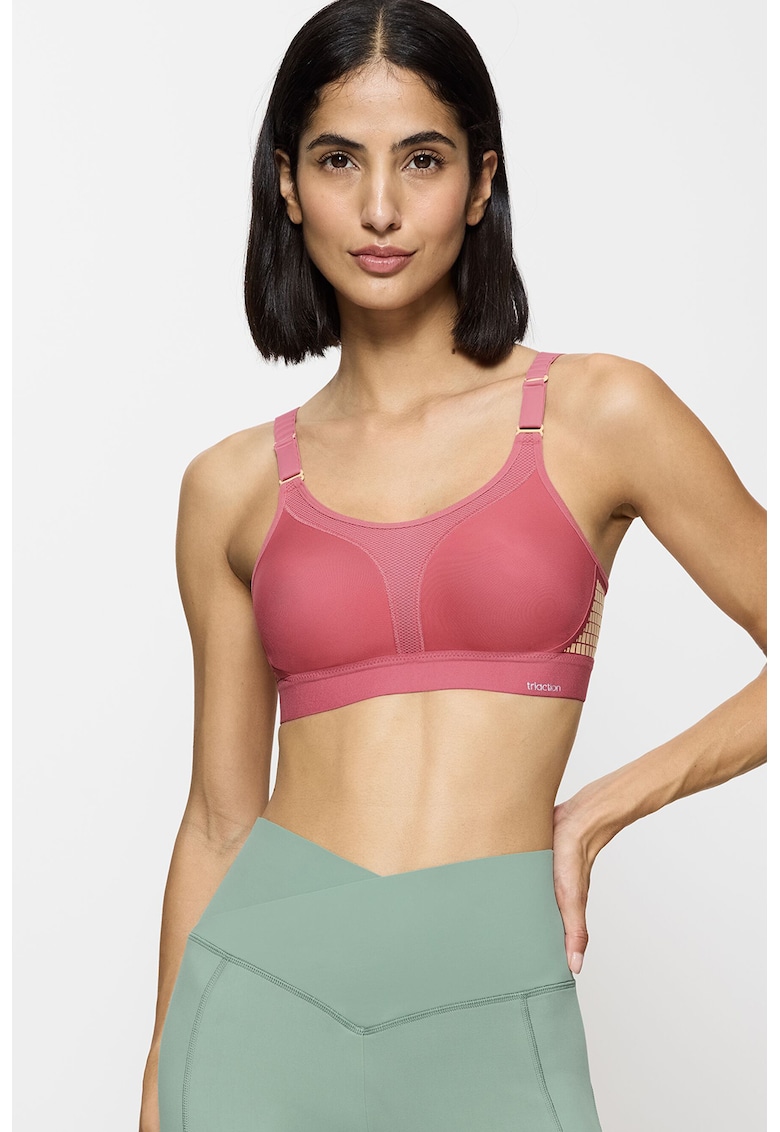 Bustiera Triaction Extreme Lite - Rosu stins