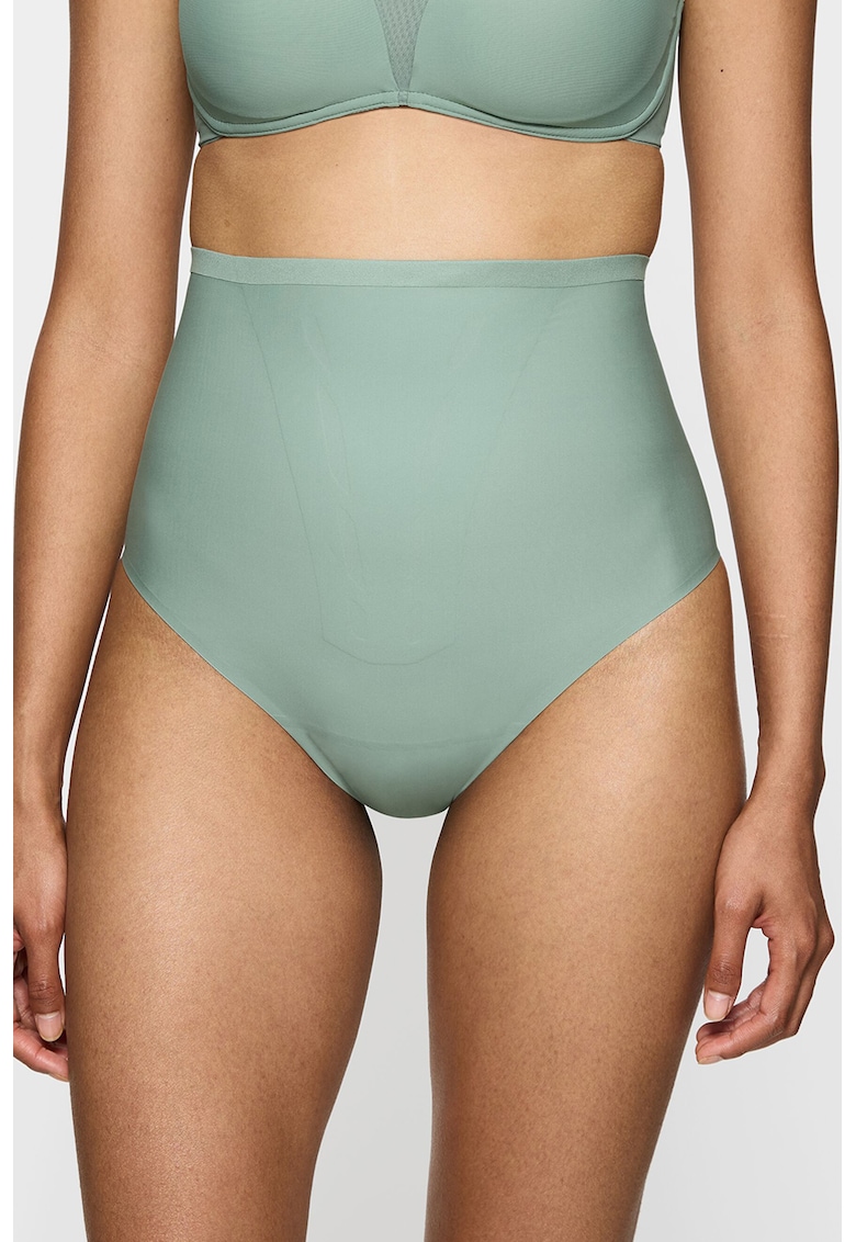 Chiloti tanga modelatori cu talie inalta Shape Smart