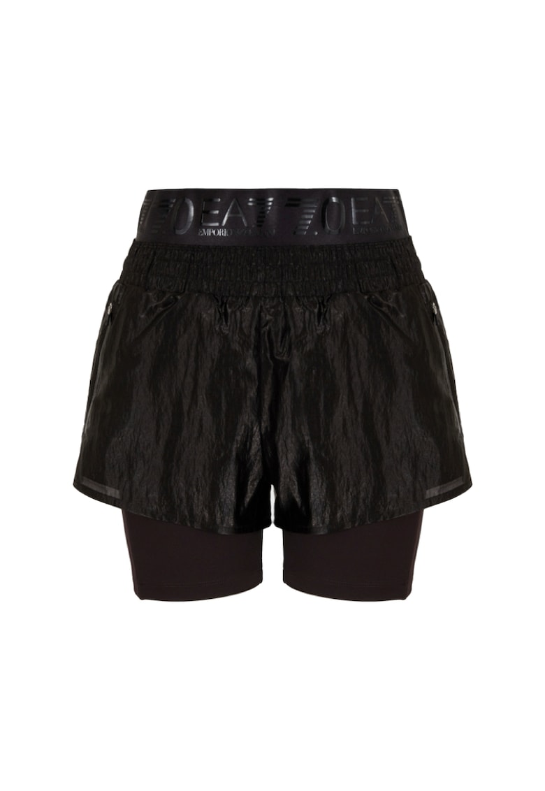 Pantaloni pentru Femei - w shorts - 3DTS68-TNFQZ-1200 - Negru