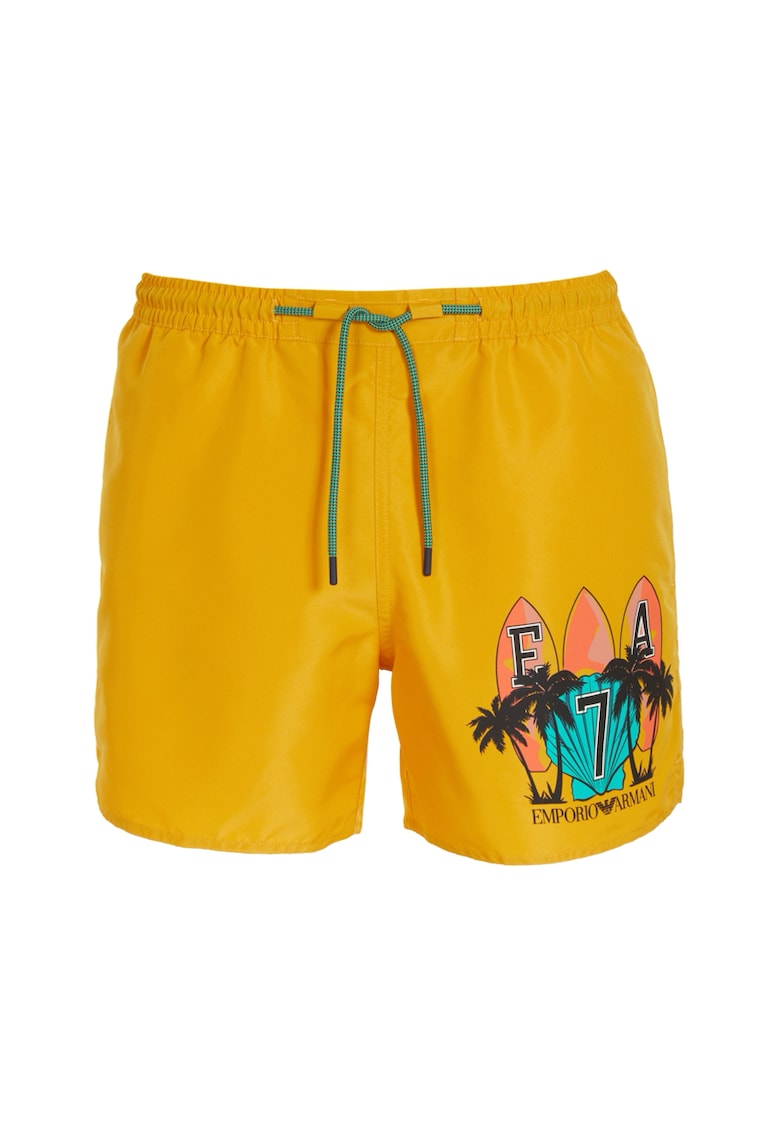 Sort de baie M Graphic Palm shorts-902000-4R751-04061