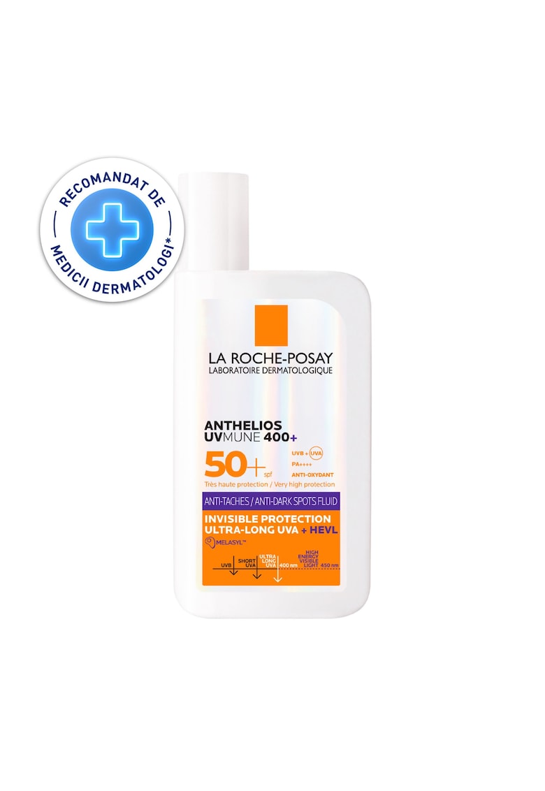 Fluid cu protectie solara pentru fata ANTHELIOS UVMUNE400 SPF 50+ - 50 ml - Normal