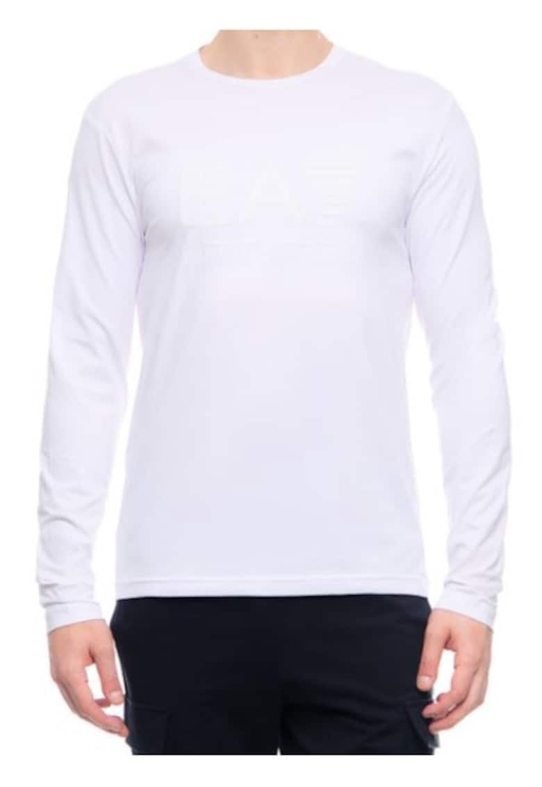 Bluza barbati Bumbac - Alb - Alb