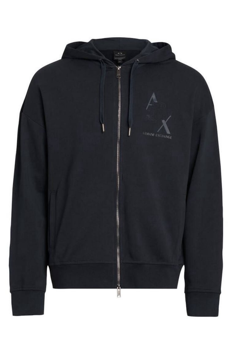 Armani Exchange Hanorac - Bumbac - Bleumarin1