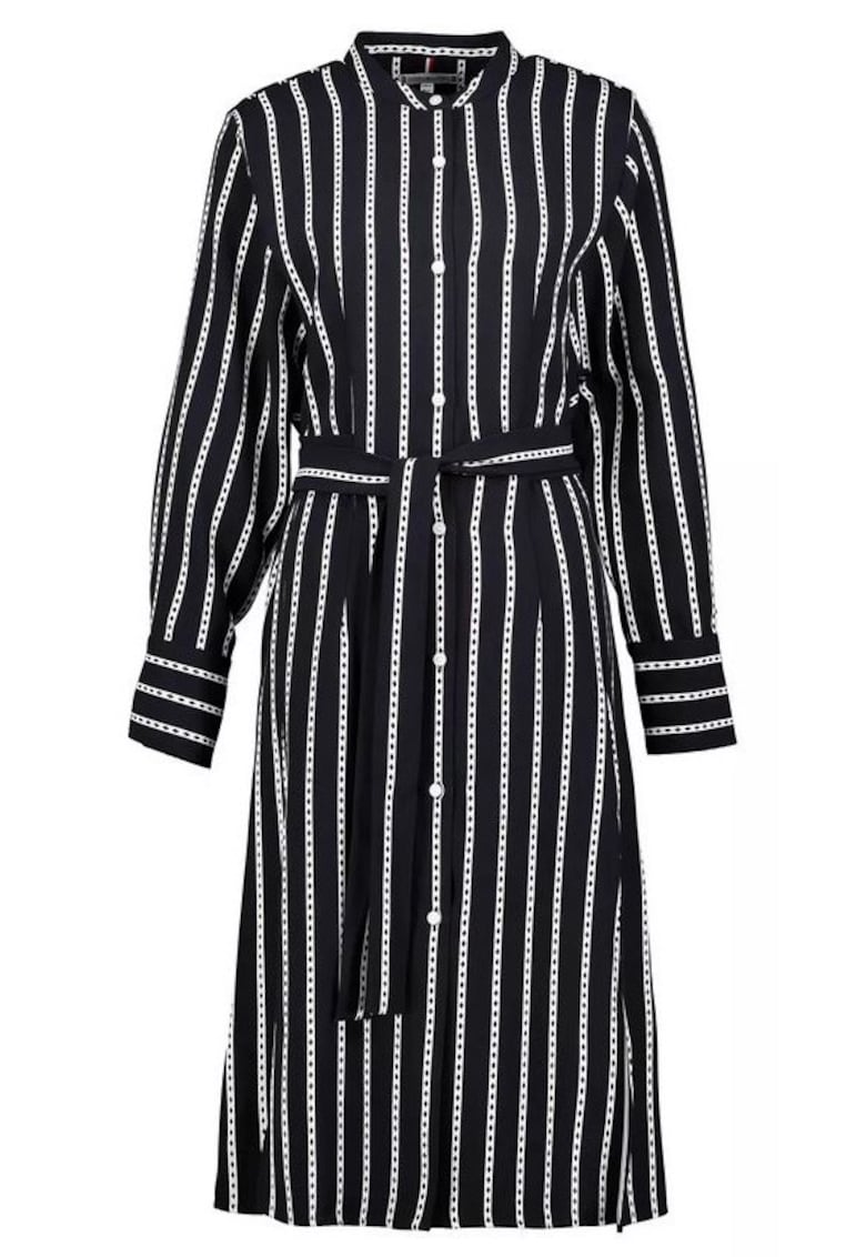 Tommy Hilfiger Rochie Poliester - Bleumarin - Bleumarin