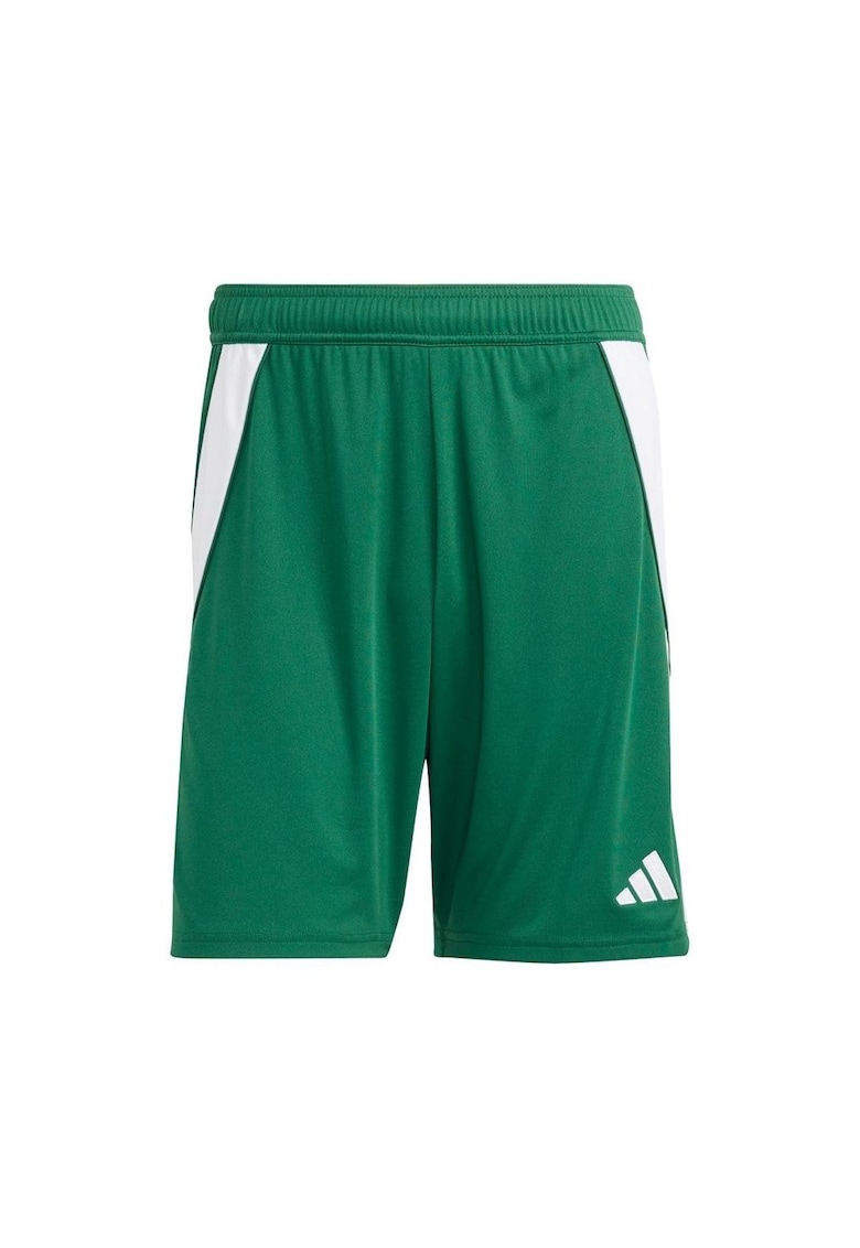 Pantaloni scurti barbati Tiro 24 - verzi - poliester reciclat - tehnologie Aeroready -