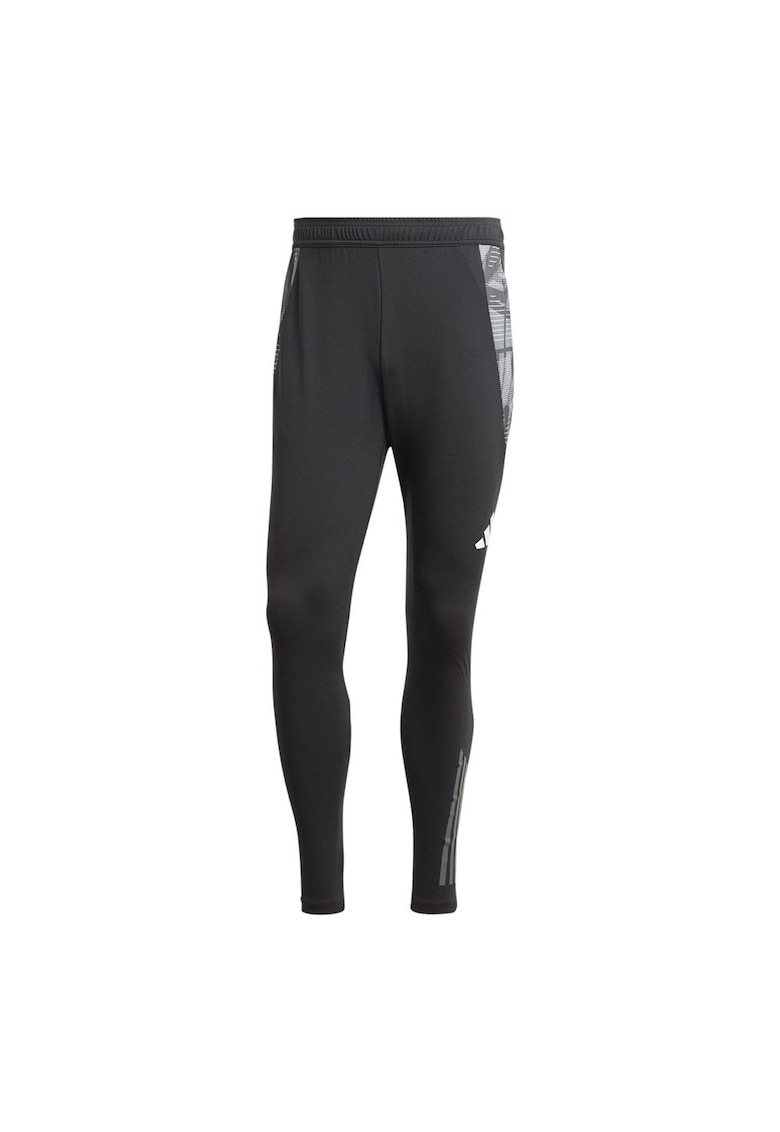 Pantaloni sport barbati Tiro - conici - negru - poliester
