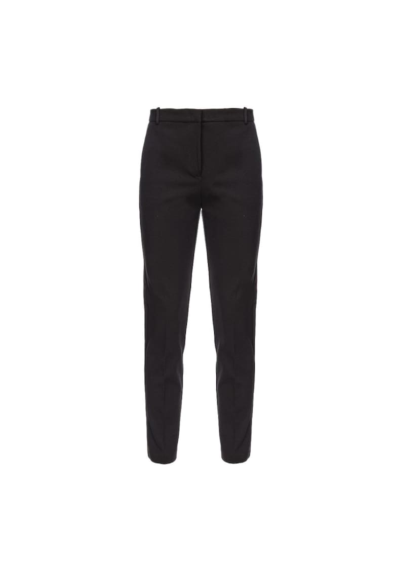 Pantaloni dama negru - sintetic - Negru