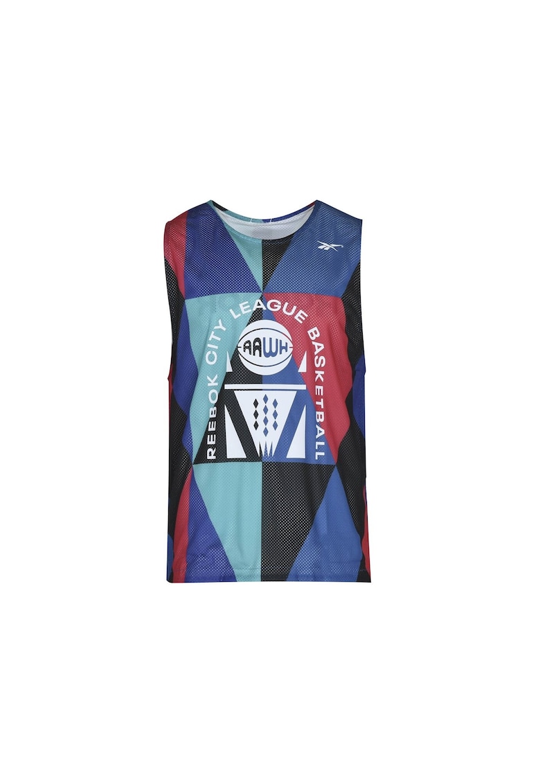 Maiou reversibil baschet barbati poliester - multicolor -