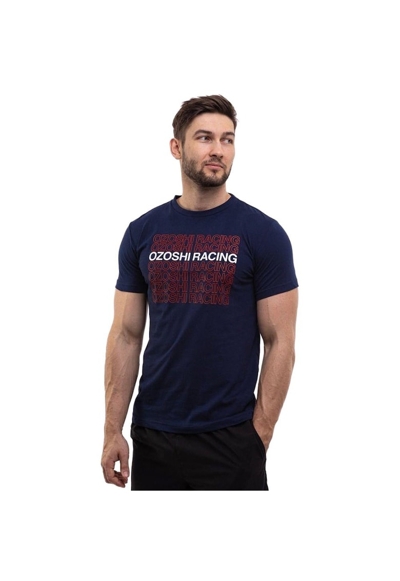 Tricou sport K15834 - bleumarin - textil -