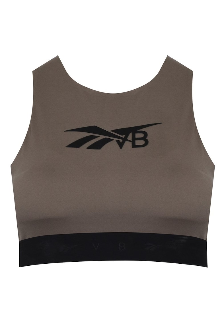 Bustiera sport poliester - pentru femei - Bej