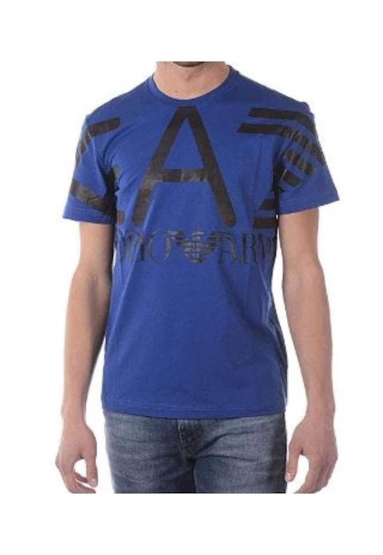 EA7 Tricou cu logo supradimensionat -