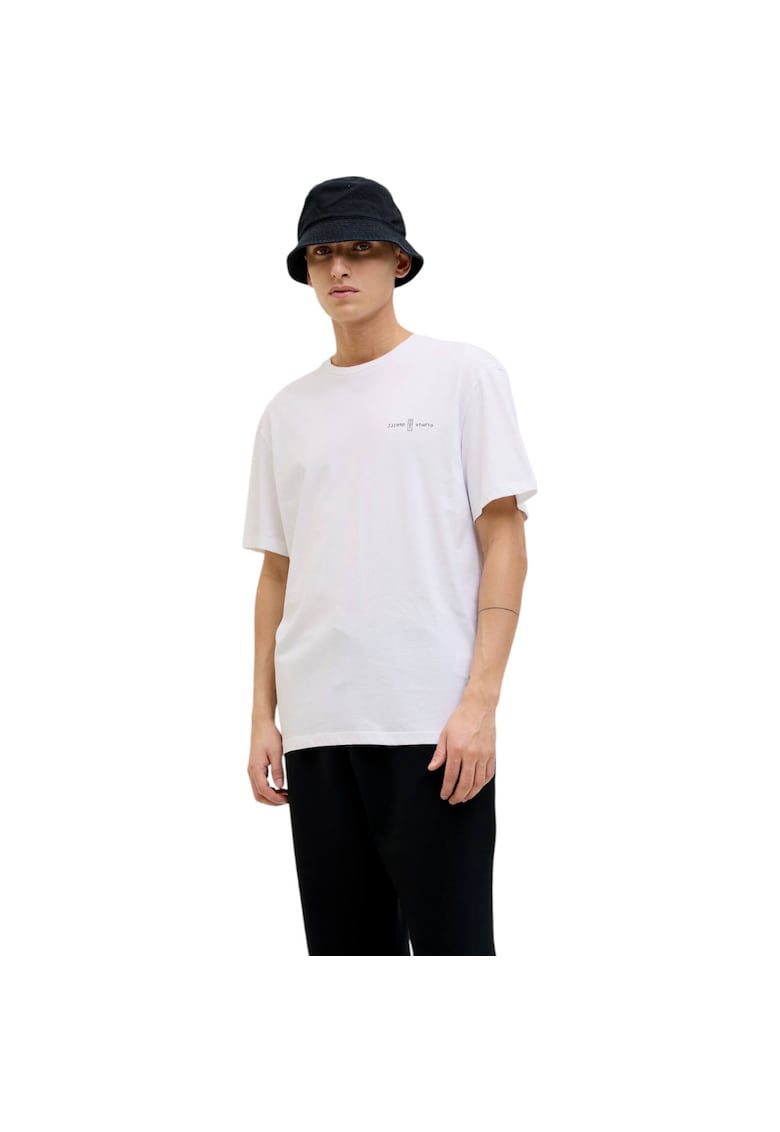 Tricou JACK &JONES Jayce 41604 - Alb