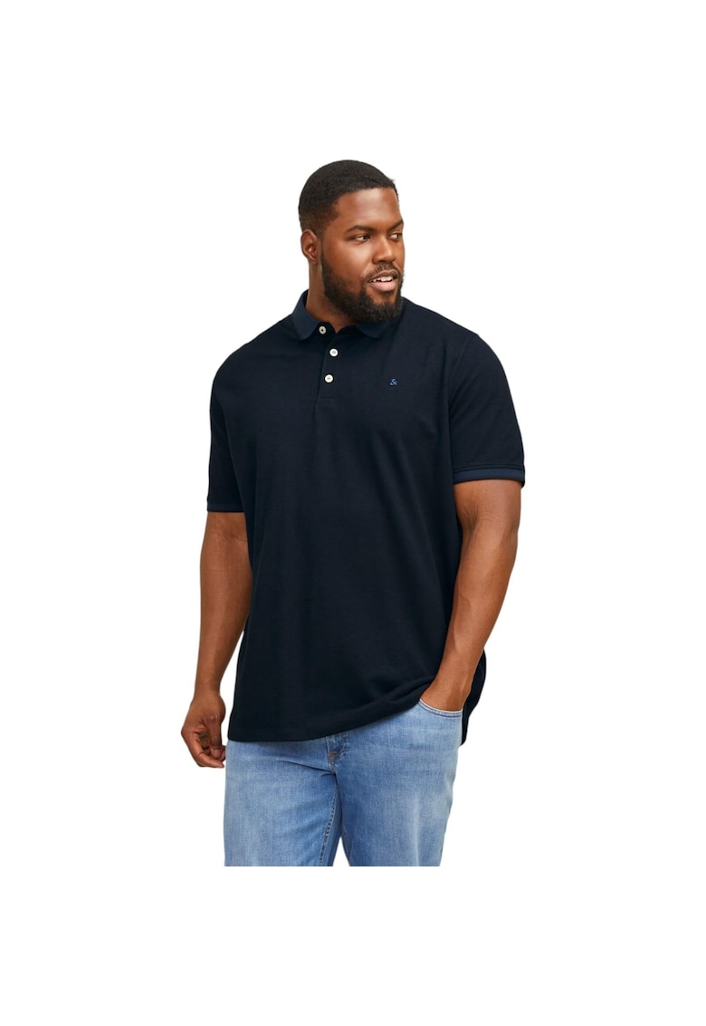Tricou JACK &JONES Paulos Polo SS PLS 41553 - Albastru inchis