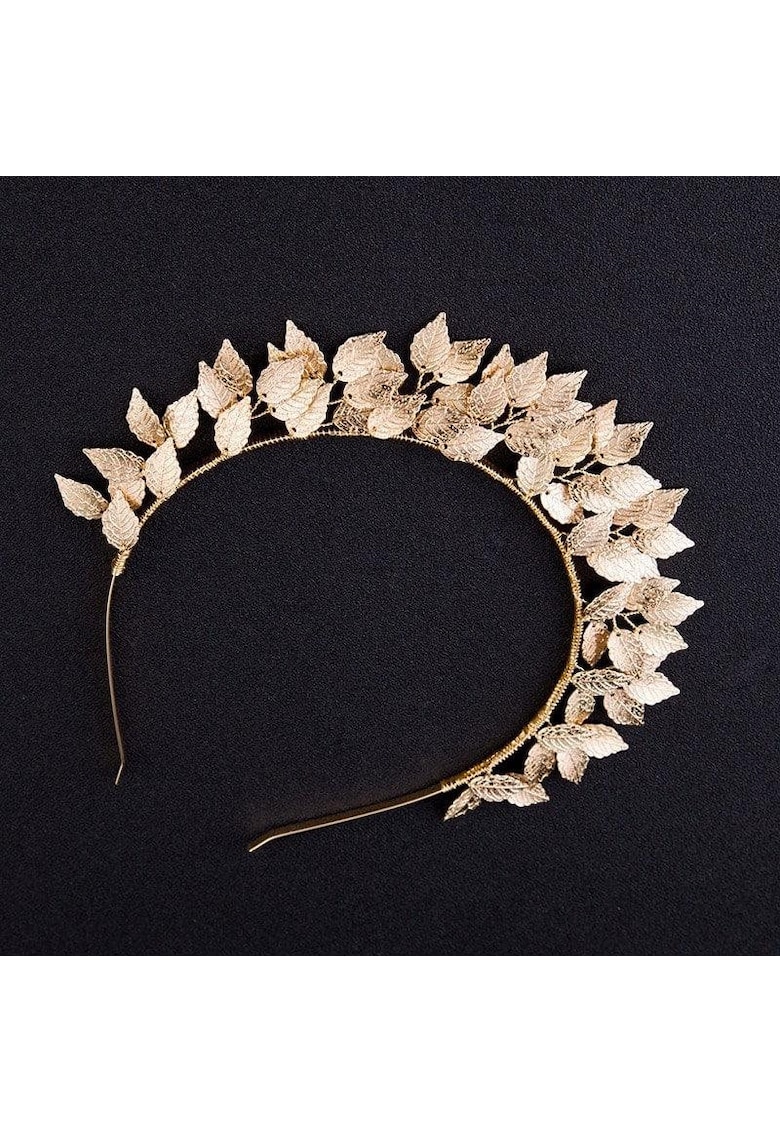 Coronita aurie - cu frunzulite - Marlina C3