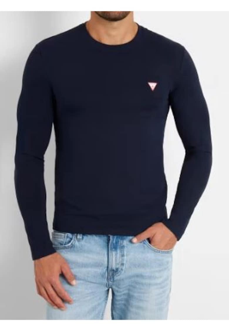 Bluza cu logo discret -