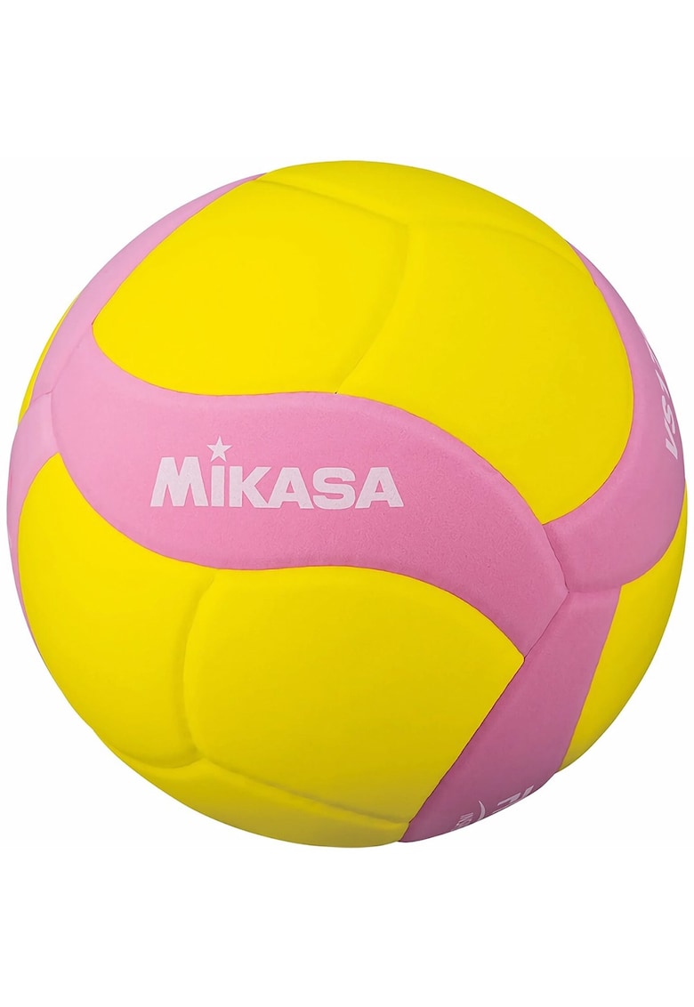 Minge volei VS160W - 18 panouri - galben-roz - marimea 4 - set 1 buc.