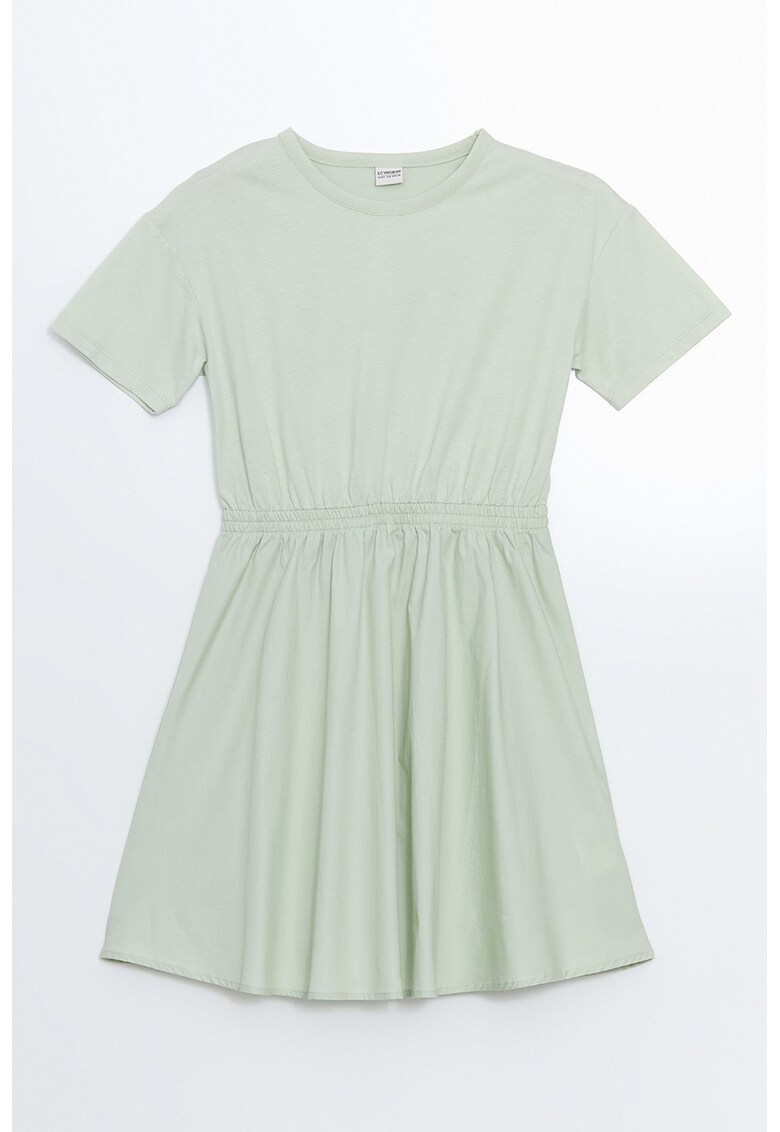 Rochie evazata cu maneci scurte