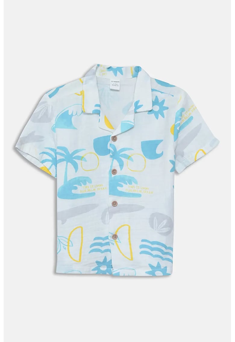 Camasa din bumbac cu model