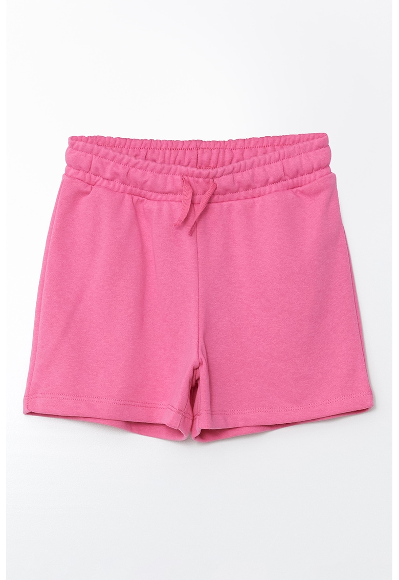 Pantaloni scurti din amestec de bumbac cu snur