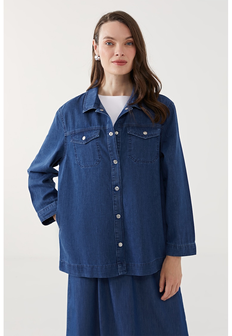 Jacheta lejera din denim